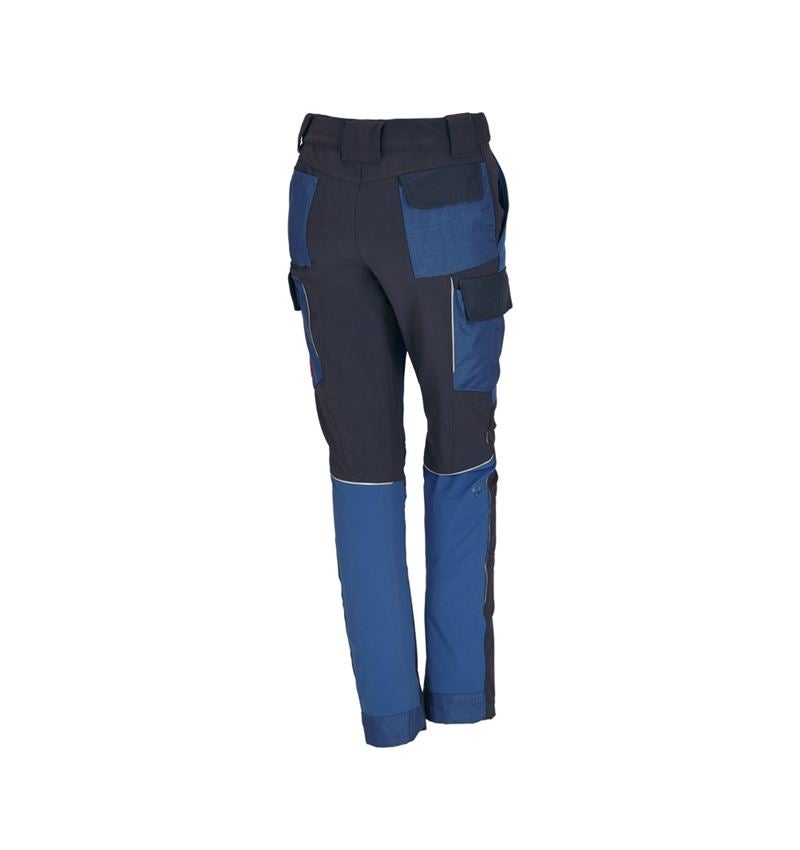 Spodnie robocze: Spodnie funkc. typu cargo e.s.dynashield, damskie + kobaltowy/pacyficzny 3