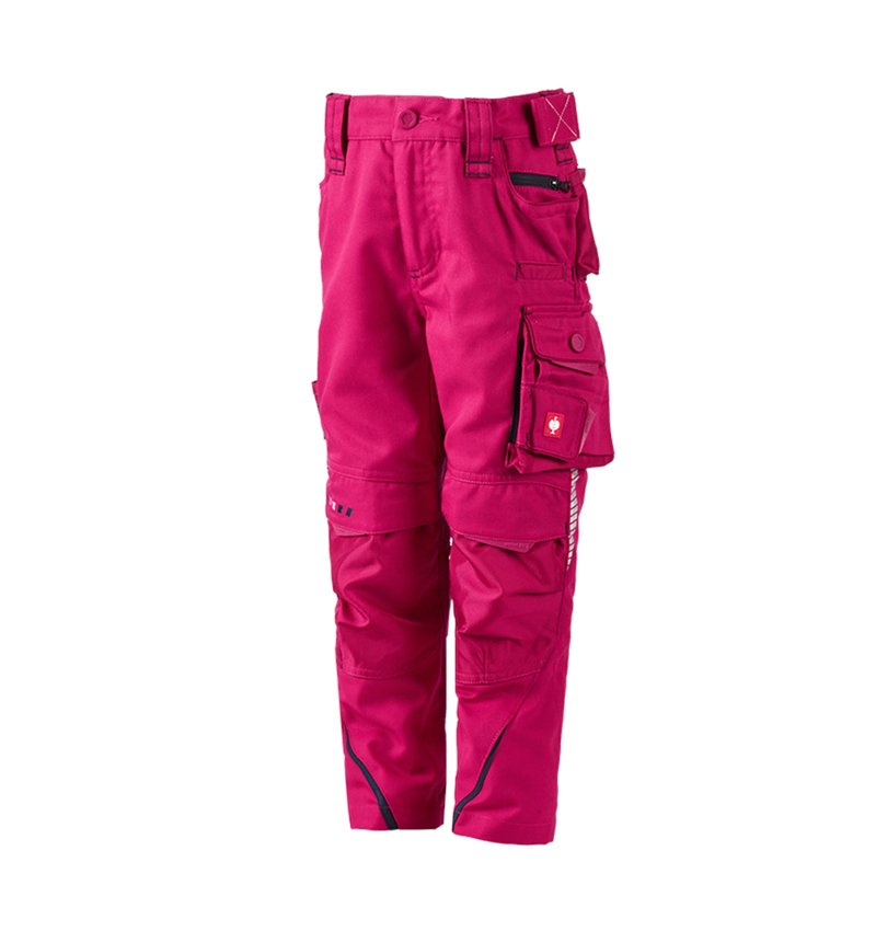 Spodnie: Spodnie do pasa e.s.motion 2020, dziecięce + malinowy/granatowy 1