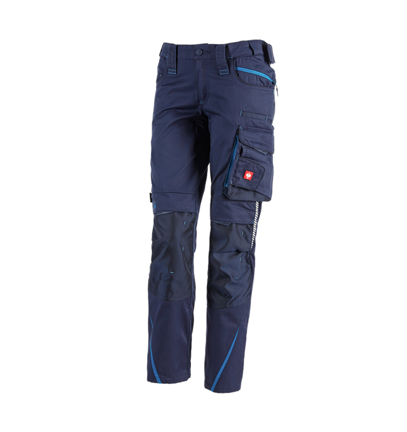 Spodnie robocze: Spodnie damskie e.s.motion 2020 + granatowy/atol 2