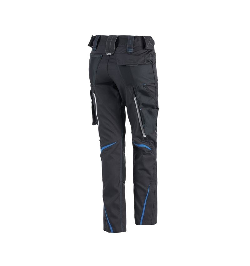 Spodnie robocze: Spodnie damskie e.s.motion 2020 + grafitowy/niebieski chagall 3