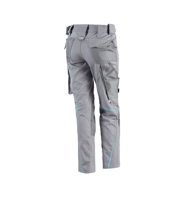 Spodnie robocze: Spodnie damskie e.s.motion 2020 + platynowy/capri 3