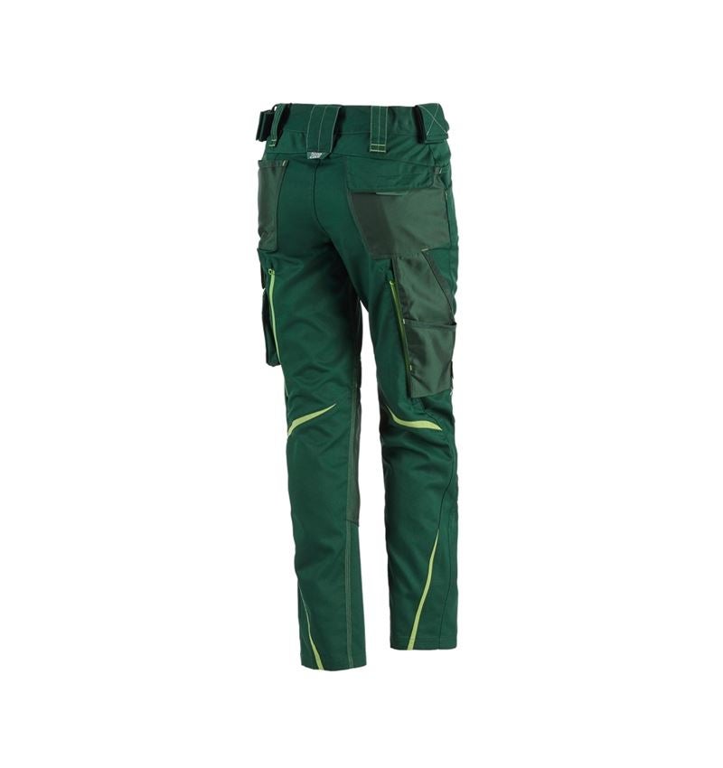 Spodnie robocze: Spodnie damskie e.s.motion 2020 + zielony/zielony morski 3