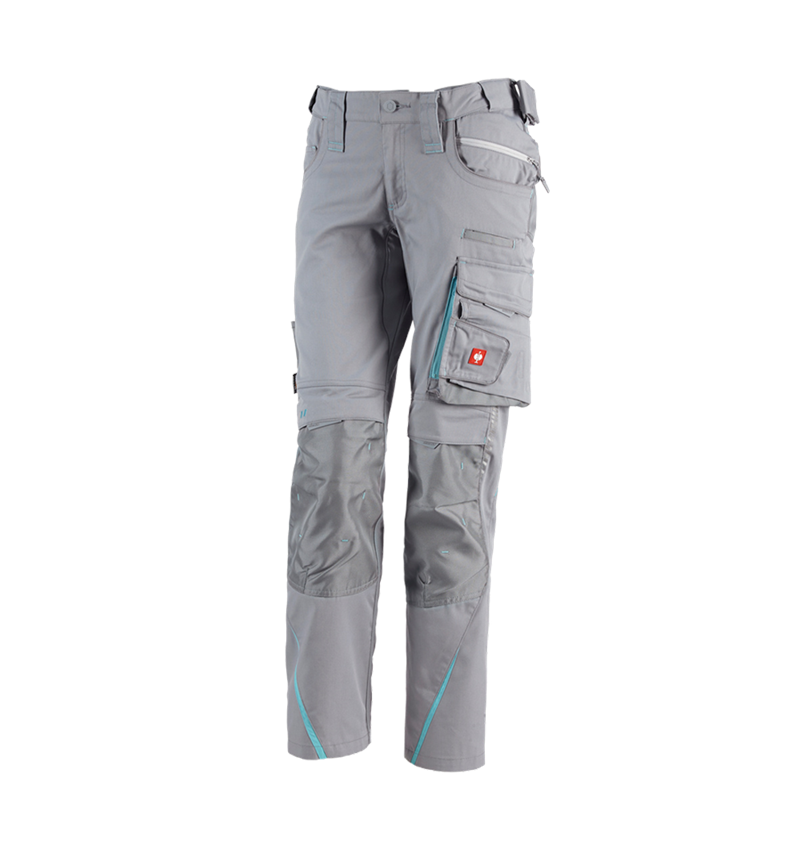 Spodnie robocze: Spodnie damskie e.s.motion 2020 + platynowy/capri 2