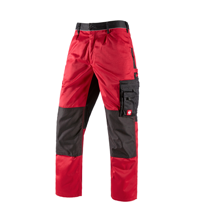 Instalatorow / Hydraulik / Blacharz: Spodnie do pasa e.s.image + czerwony/czarny 8