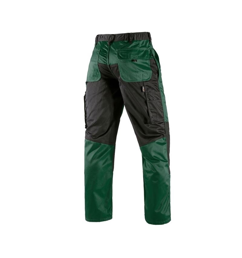 Instalatorow / Hydraulik / Blacharz: Spodnie do pasa e.s.image + zielony/czarny 11