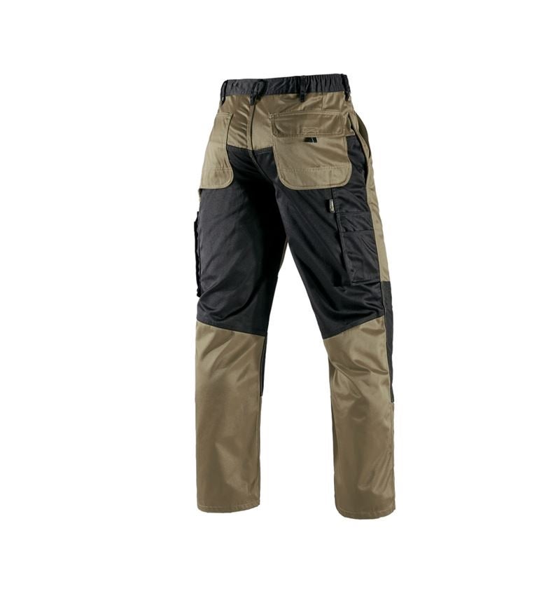 Spodnie robocze: Spodnie do pasa e.s.image + khaki/czarny 7