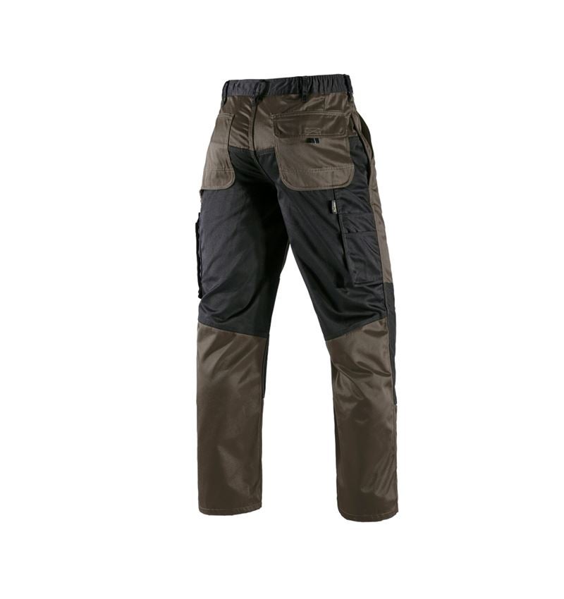 Spodnie robocze: Spodnie do pasa e.s.image + oliwkowy/czarny 8