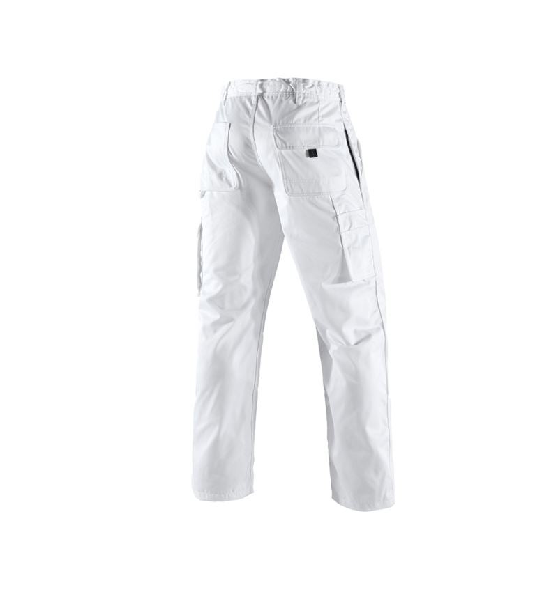 Spodnie robocze: Spodnie do pasa e.s.classic + biały 3
