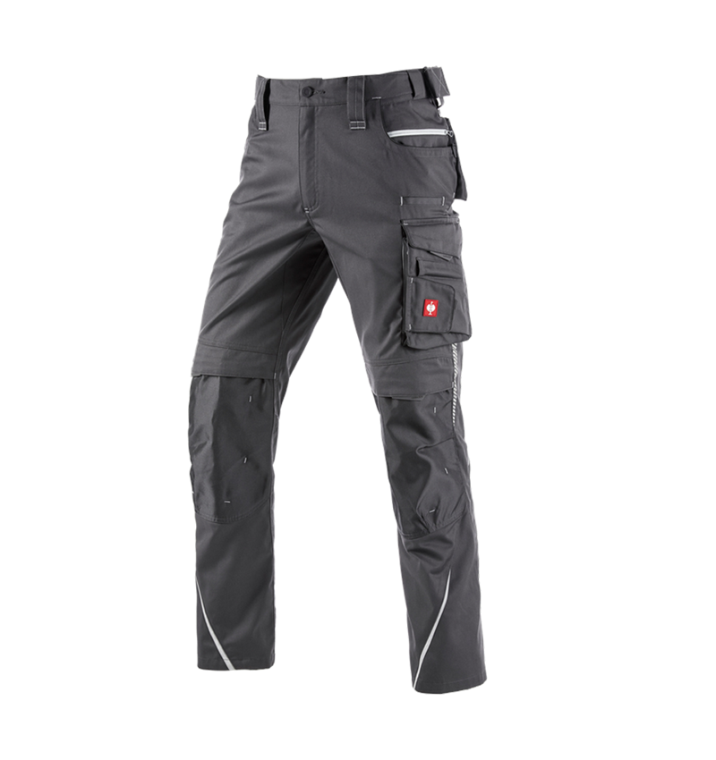 Spodnie robocze: Spodnie do pasa e.s.motion 2020 zimowe, męskie + antracytowy/platynowy 2