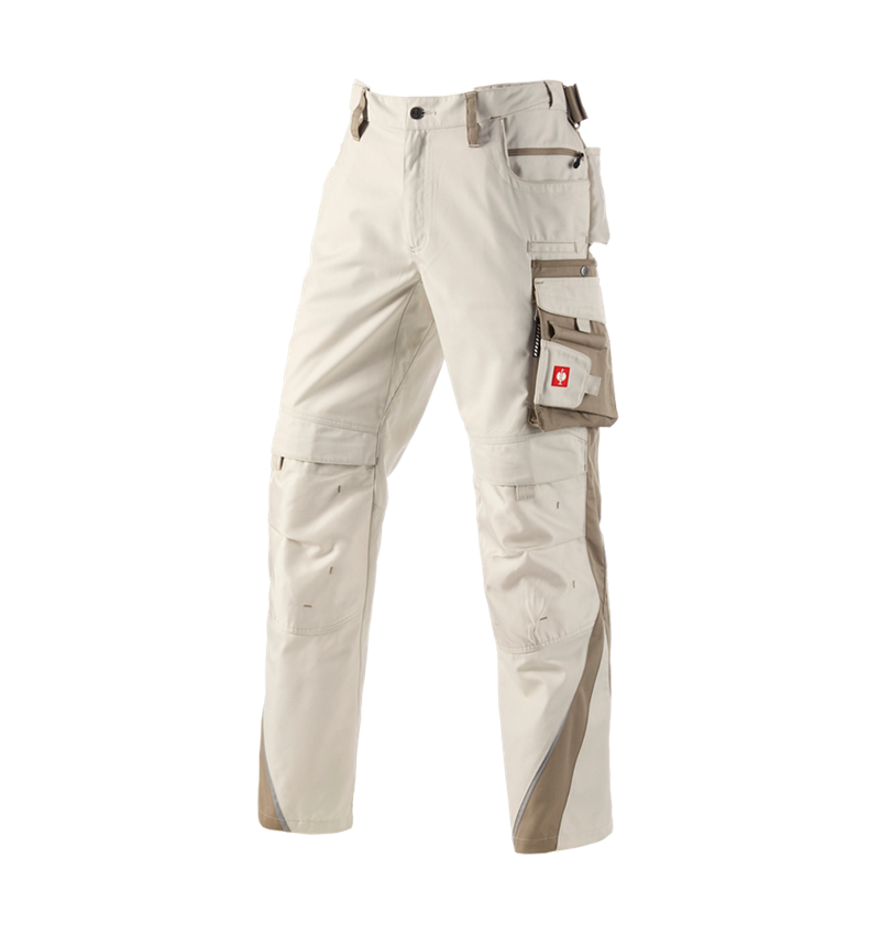 Spodnie robocze: Spodnie do pasa e.s.motion + gipsowy/gliniasty 2