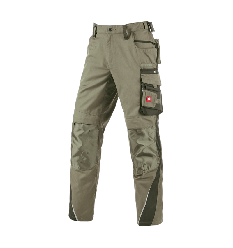 Spodnie robocze: Spodnie do pasa e.s.motion + trzcinowy/mchowy 2