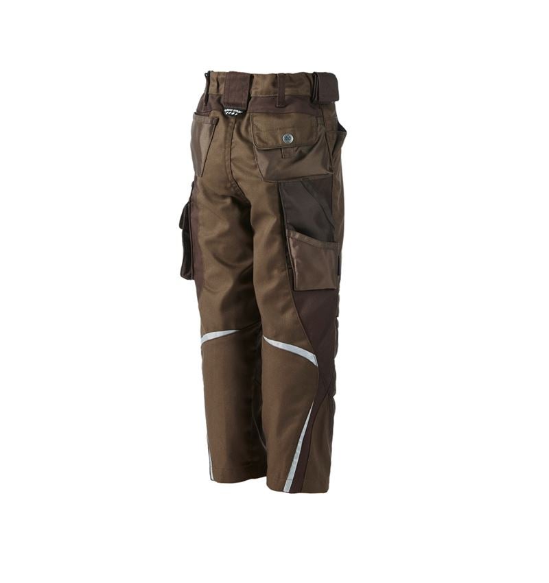 Spodnie: Spodnie dziecięce do pasa e.s.motion + orzech laskowy/kasztanowy 3