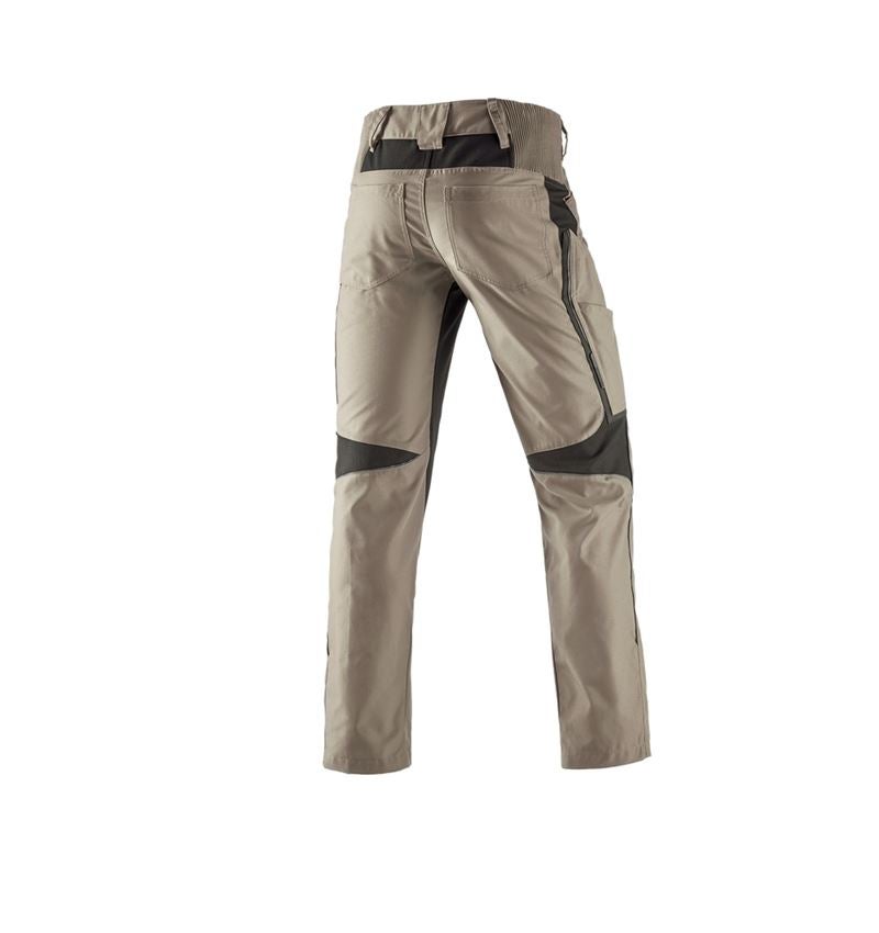 Spodnie robocze: Spodnie do pasa e.s.vision, męskie + gliniasty/czarny 3