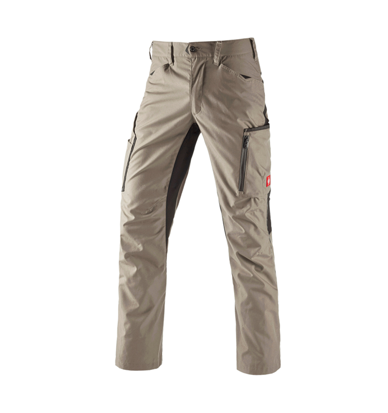 Spodnie robocze: Spodnie do pasa e.s.vision, męskie + gliniasty/czarny 2