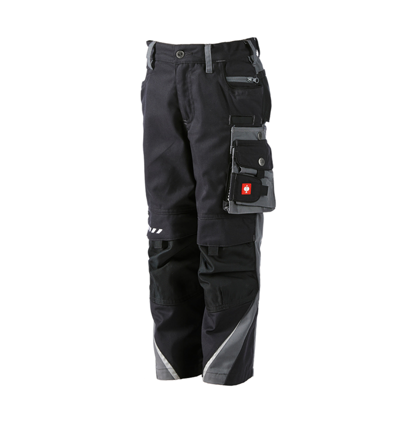 Spodnie: Spodnie dziecięce do pasa e.s.motion zimowe + grafitowy/cementowy