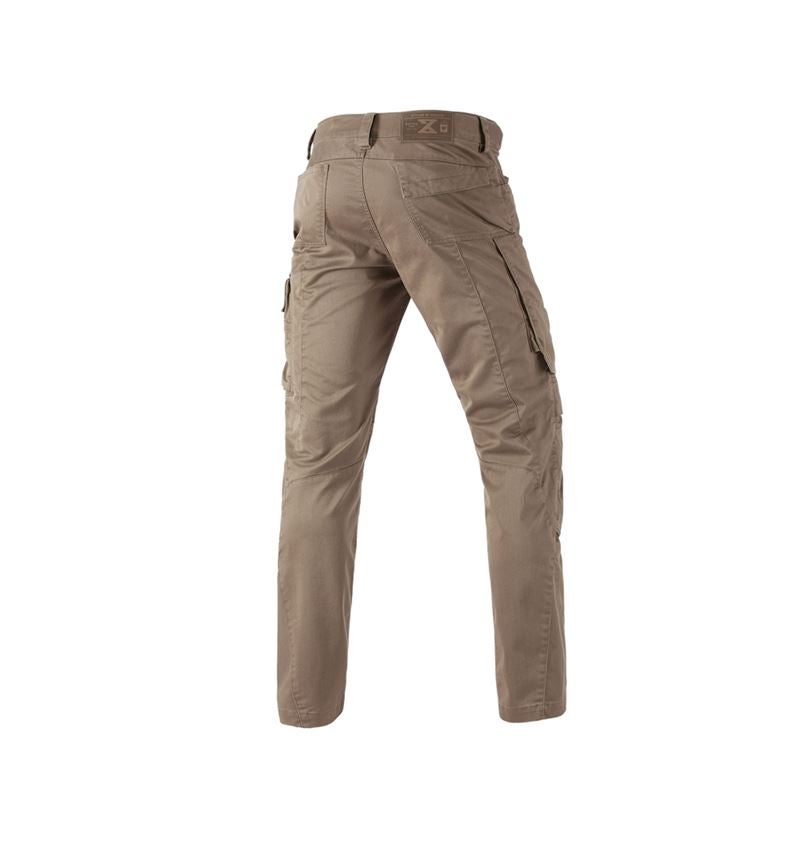Spodnie robocze: Spodnie do pasa e.s.motion ten + popielaty brąz 2