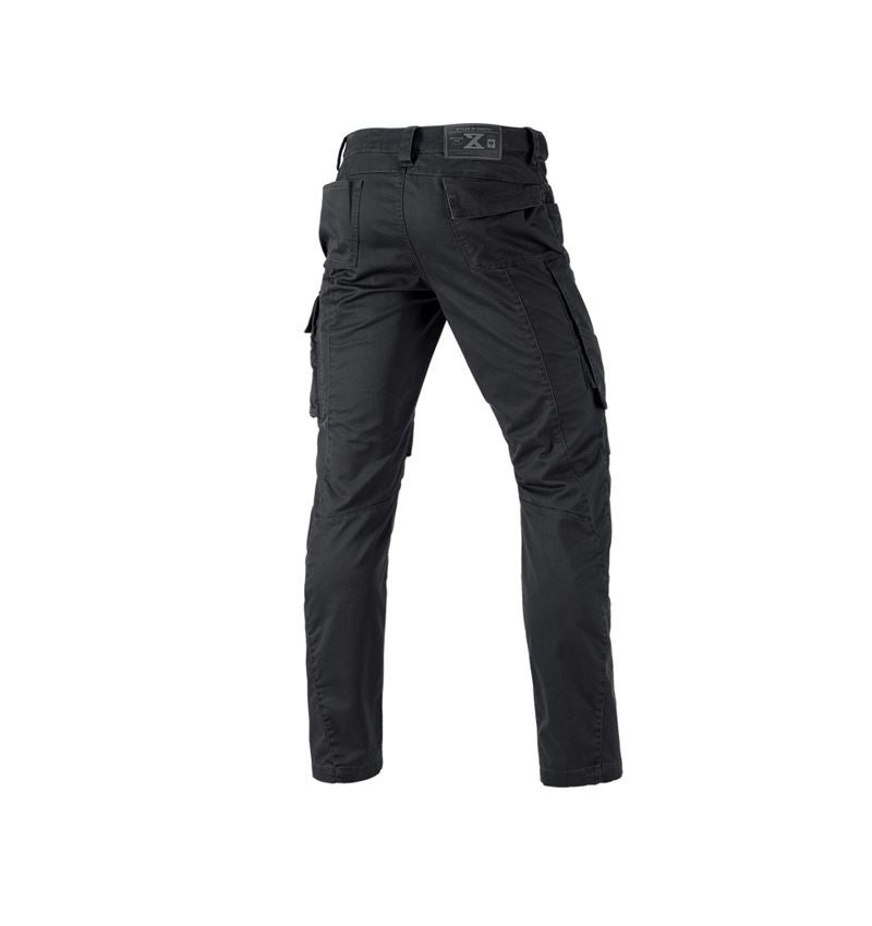 Spodnie robocze: Spodnie do pasa e.s.motion ten + czerń żelazowa 2