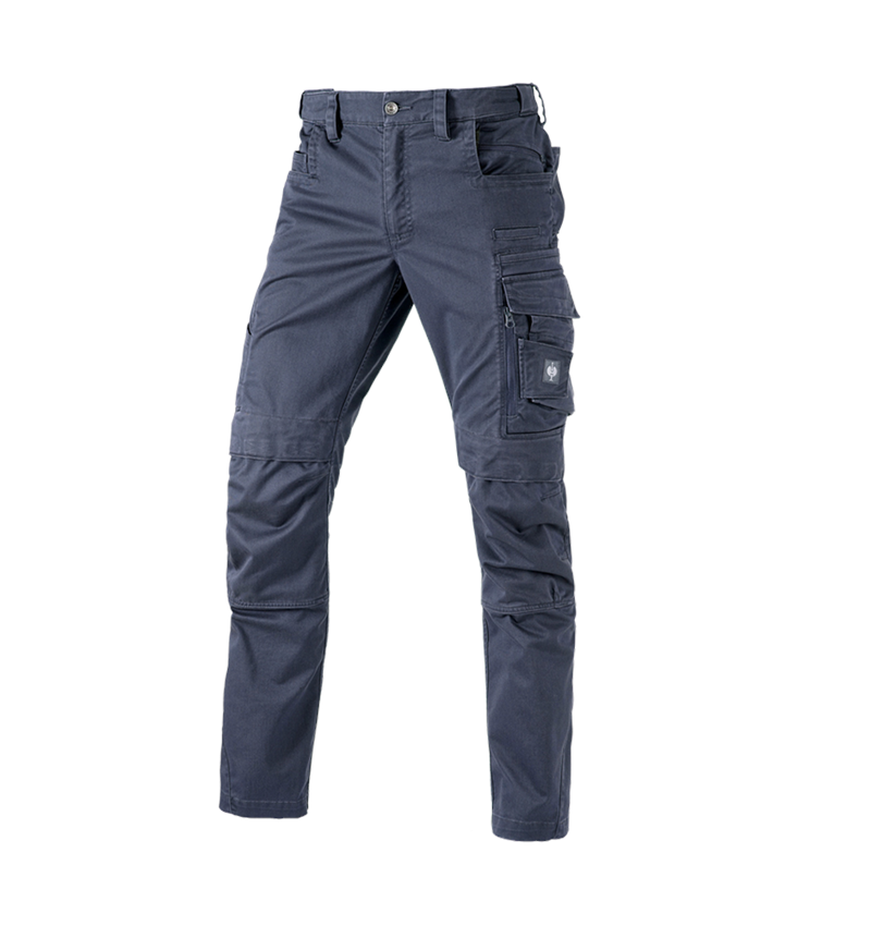 Spodnie robocze: Spodnie do pasa e.s.motion ten + niebieski łupkowy 2