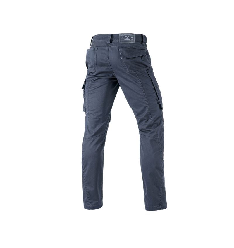 Instalatorow / Hydraulik / Blacharz: Spodnie do pasa e.s.motion ten + niebieski łupkowy 3