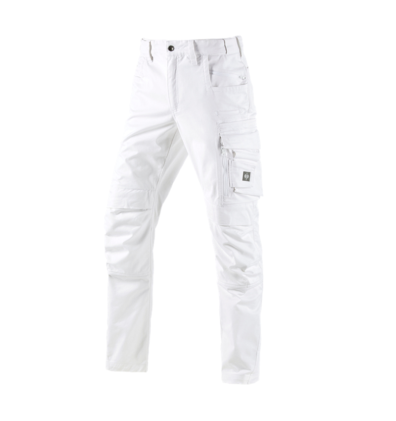 Spodnie robocze: Spodnie do pasa e.s.motion ten + biały 2