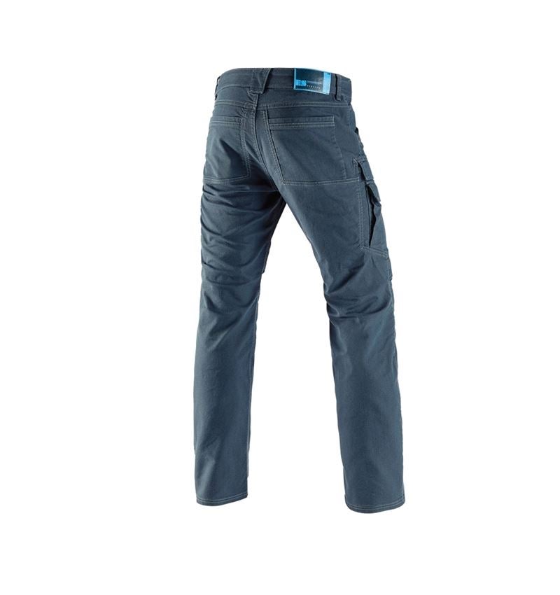 Spodnie robocze: Spodnie typu cargo e.s.vintage + niebieski arktyczny 3