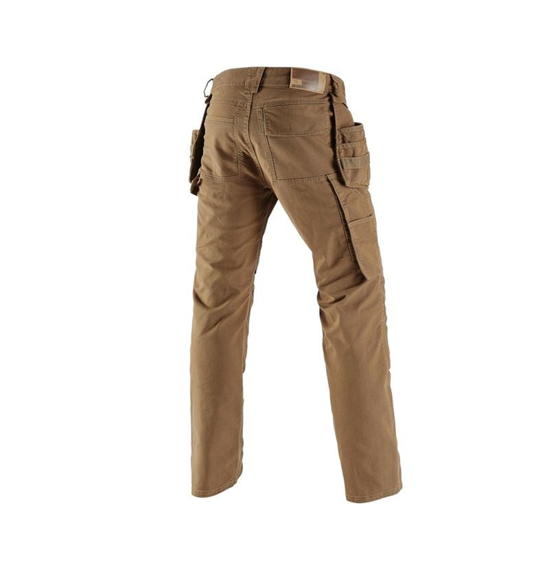 Spodnie robocze: Spodnie do pasa z kaburą e.s.vintage + sepia 2