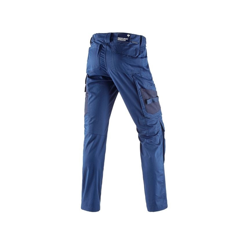 Spodnie robocze: Spodnie do pasa e.s.concrete light + błękit alkaliczny/niebieski marine 4