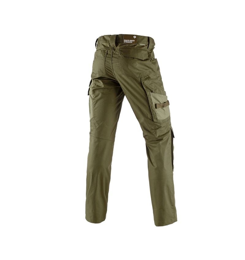 Spodnie robocze: Spodnie do pasa e.s.concrete light + błotnista zieleń/zieleń ostnicy 4