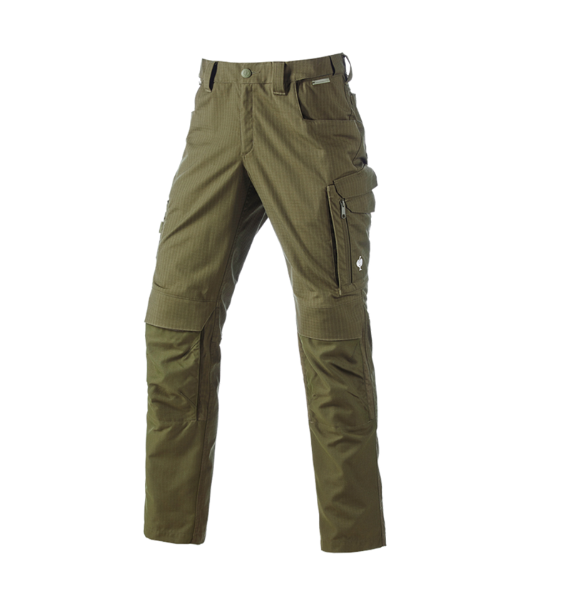 Spodnie robocze: Spodnie do pasa e.s.concrete solid + błotnista zieleń 2