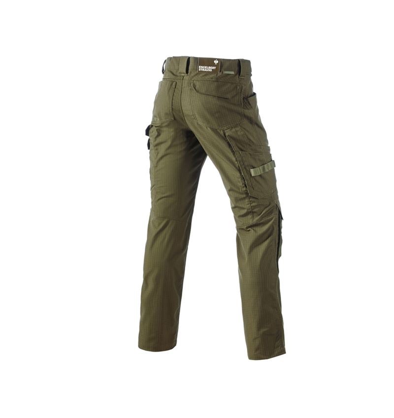 Spodnie robocze: Spodnie do pasa e.s.concrete solid + błotnista zieleń 3