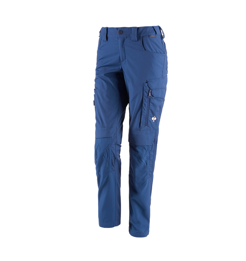 Spodnie robocze: Spodnie do pasa e.s.concrete solid, damskie + błękit alkaliczny 2