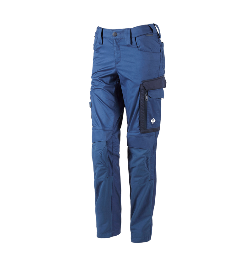 Tematy: Spodnie do pasa e.s.concrete light, damskie + błękit alkaliczny/niebieski marine 2