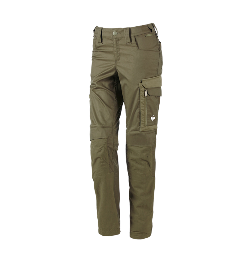 Spodnie robocze: Spodnie do pasa e.s.concrete light, damskie + błotnista zieleń/zieleń ostnicy 2