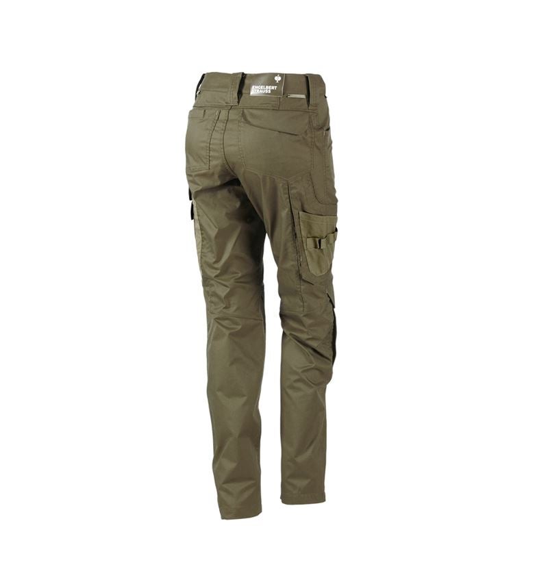 Spodnie robocze: Spodnie do pasa e.s.concrete light, damskie + błotnista zieleń/zieleń ostnicy 3