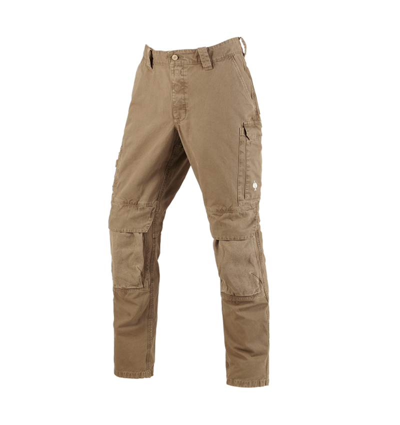 Spodnie robocze: Spodnie do pasa e.s.botanica + naturalny beż 2