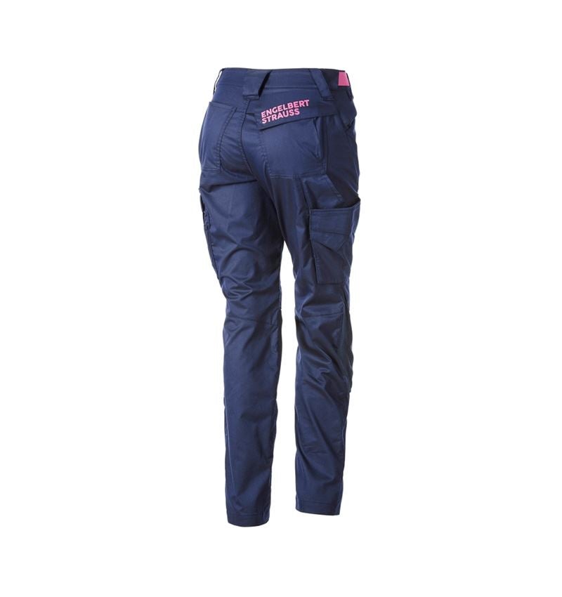 Spodnie robocze: Spodnie do pasa e.s.trail, damskie + niebieski marine/różowy tara 5