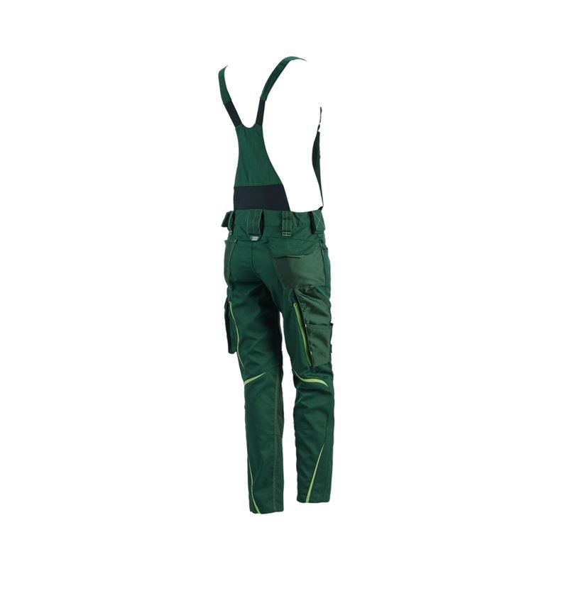 Spodnie robocze: Ogrodniczki damske e.s.motion 2020 + zielony/zielony morski 3