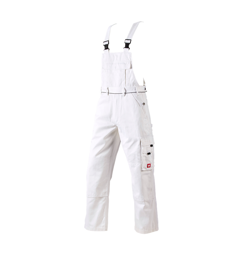 Spodnie robocze: Ogrodniczki e.s.classic + biały 2