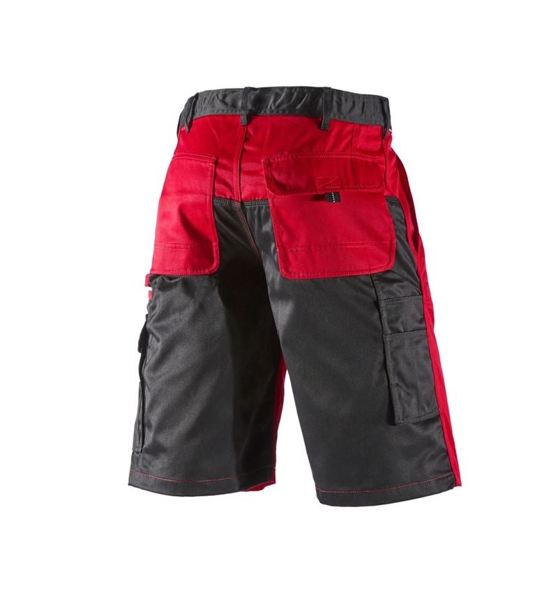 Spodnie robocze: Szorty e.s.image + czerwony/czarny 5