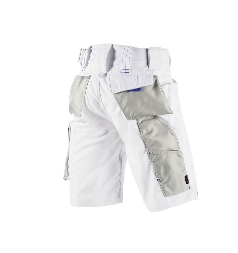 Spodnie robocze: Szorty e.s.motion 2020 + biały/niebieski chagall 3