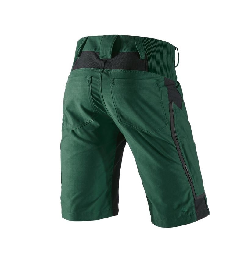 Spodnie robocze: Szorty e.s.vision, męskie + zielony/czarny 3