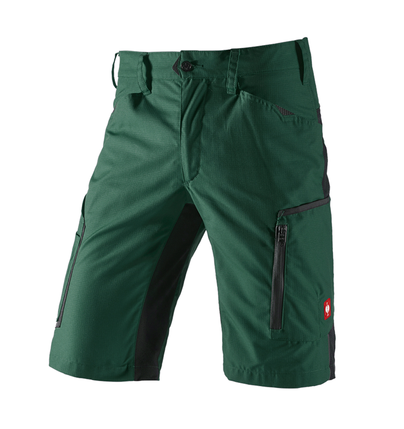 Spodnie robocze: Szorty e.s.vision, męskie + zielony/czarny 2