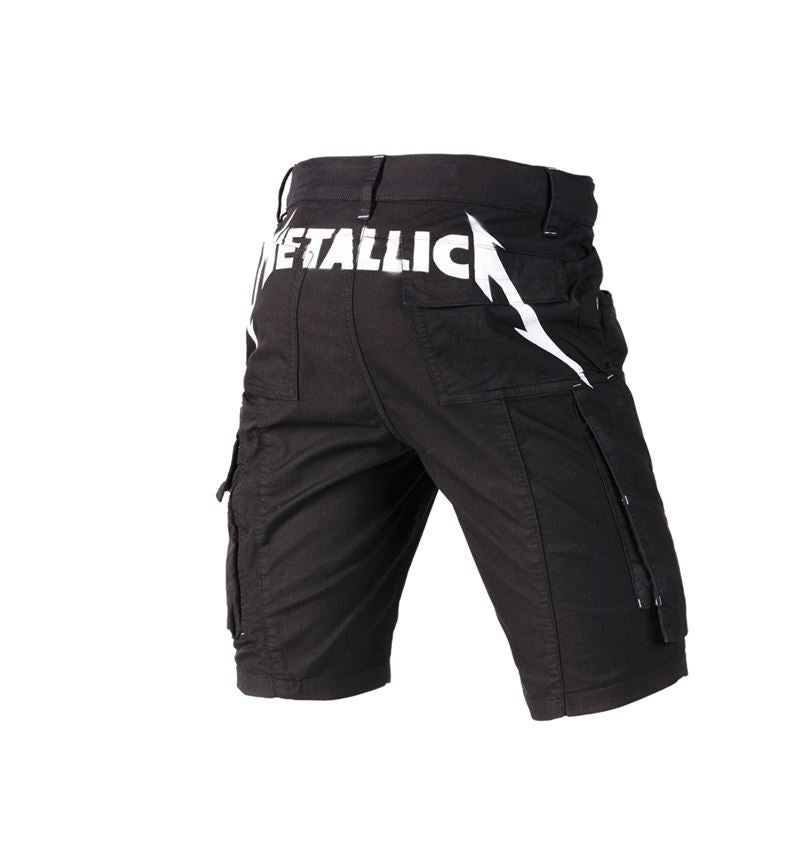 Spodnie robocze: Metallica twill shorts + czarny 4