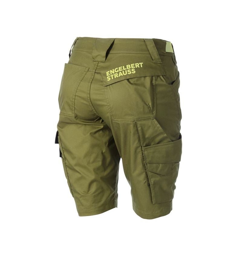 Spodnie robocze: Szorty e.s.trail, damskie + zielony jałowcowy/zielony limonkowy 5