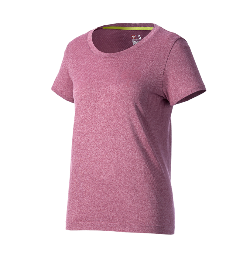 Odzież: Koszulka seamless e.s.trail, damska + różowy tara melanżowy 5