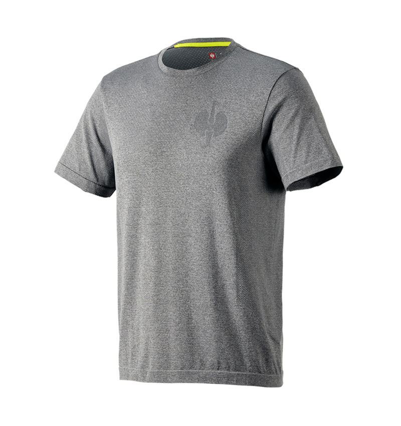 Koszulki | Pulower | Koszule: Koszulka seamless e.s.trail + szary bazaltowy melanżowy 3