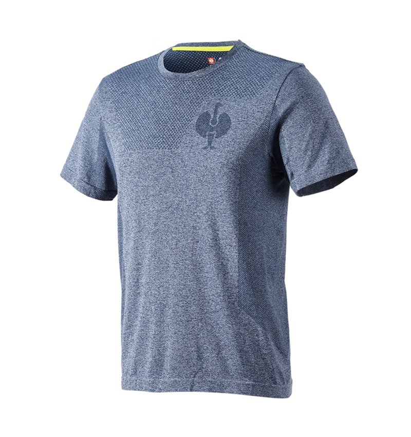 Koszulki | Pulower | Koszule: Koszulka seamless e.s.trail + niebieski marine melanżowy 2
