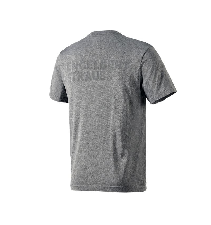 Koszulki | Pulower | Koszule: Koszulka seamless e.s.trail + szary bazaltowy melanżowy 4
