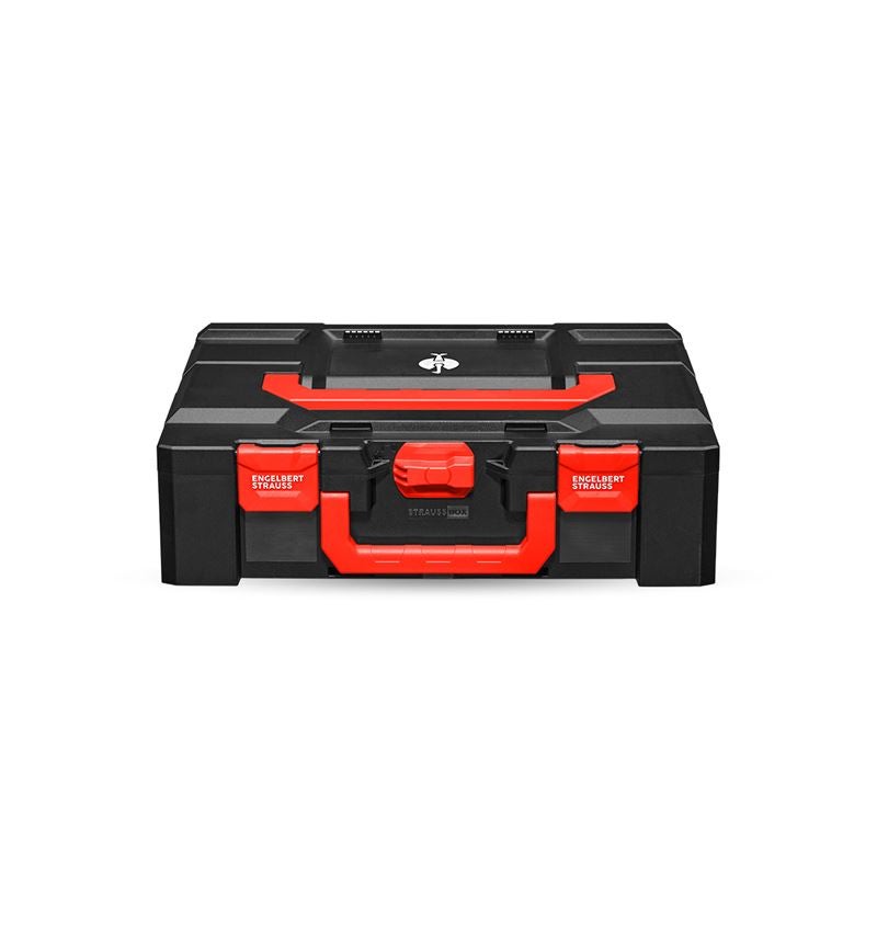System STRAUSSbox: STRAUSSbox 145 large + czarny/czerwony