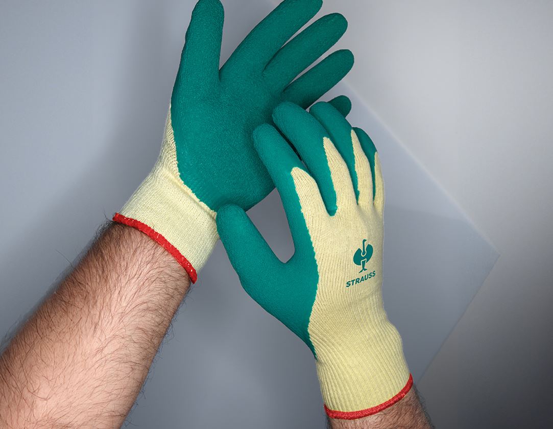 Rękawice powlekane: Rękawice dzianinowe z powłoką lateksową Super Grip